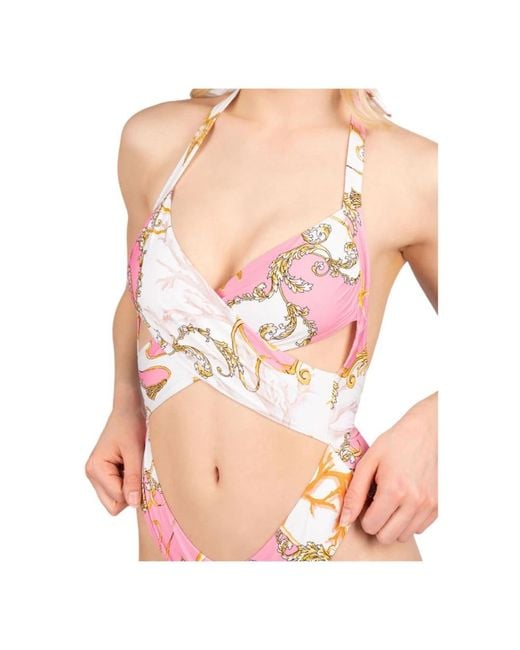 Guess Badmode ,Veelkleurig ,Multi-Gekleurde Strandkleding E3Gj 09Mc 04Rp 63W in het Pink