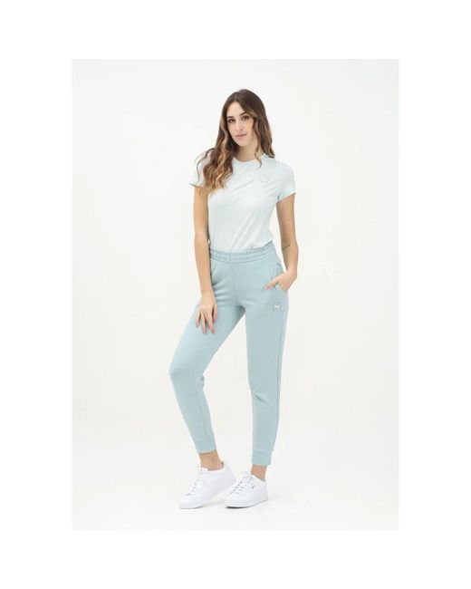 Sweatpants PUMA de color Blue