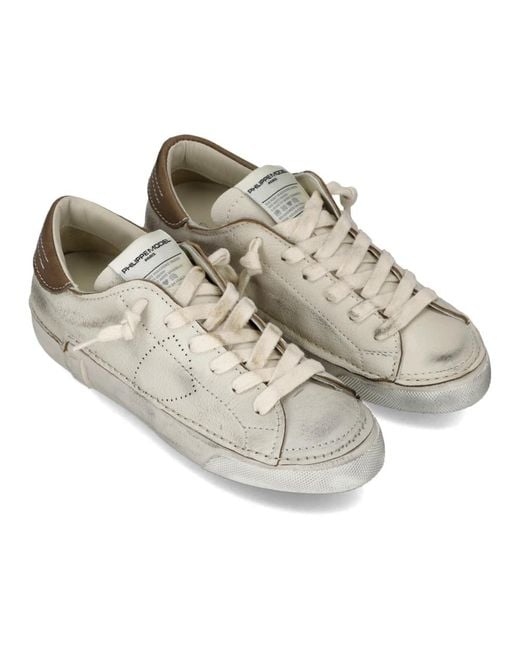 Philippe Model Gray Sneakers Prsx Tennis