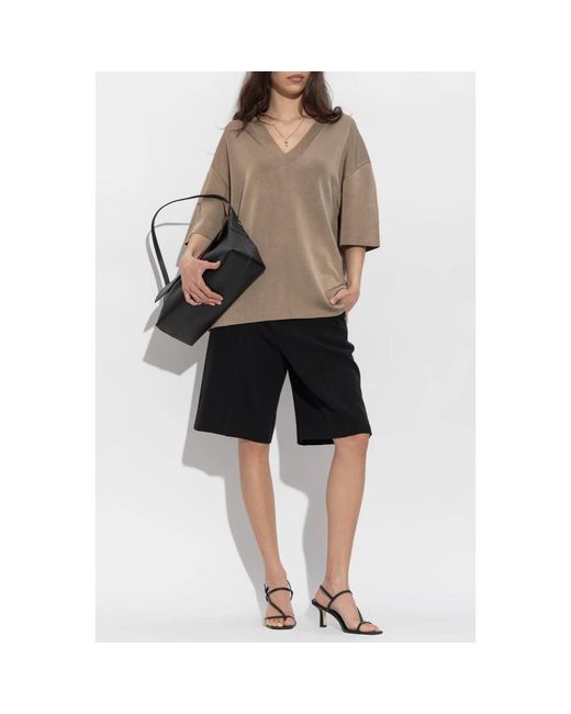T-Shirts AMI de color Brown