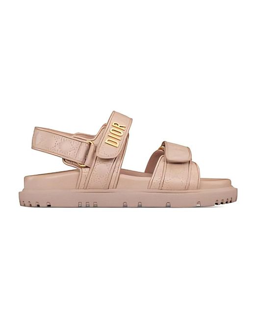 Flat Sandals di Dior in Pink