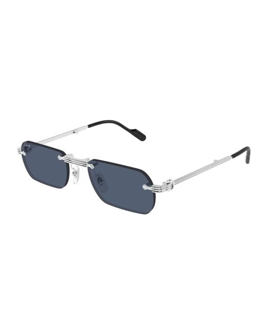 Cartier Blue Sunglasses for men