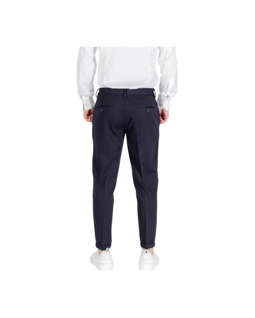 Antony Morato Blue Slim-Fit Trousers for men