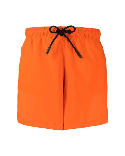 Marcelo Burlon Orange Beachwear for men