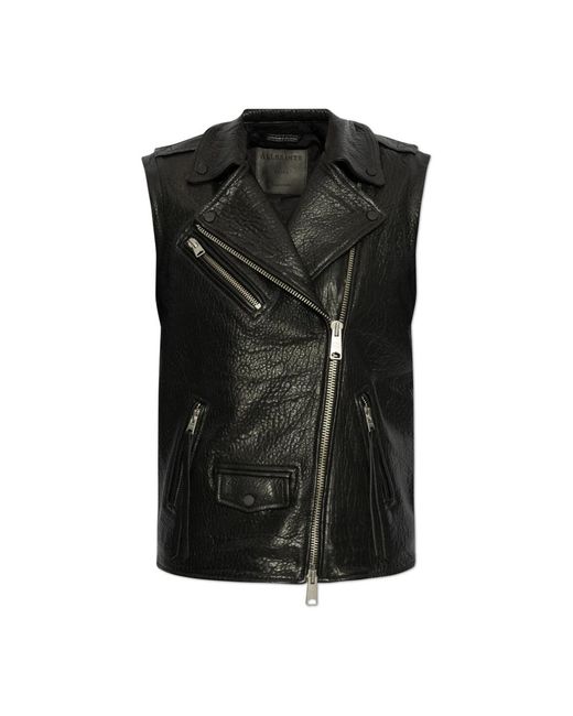 AllSaints Vests in het Black