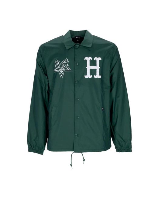 Huf Green Light Jackets for men