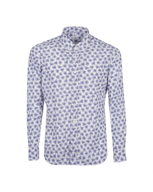Bagutta Blue Formal Shirts for men