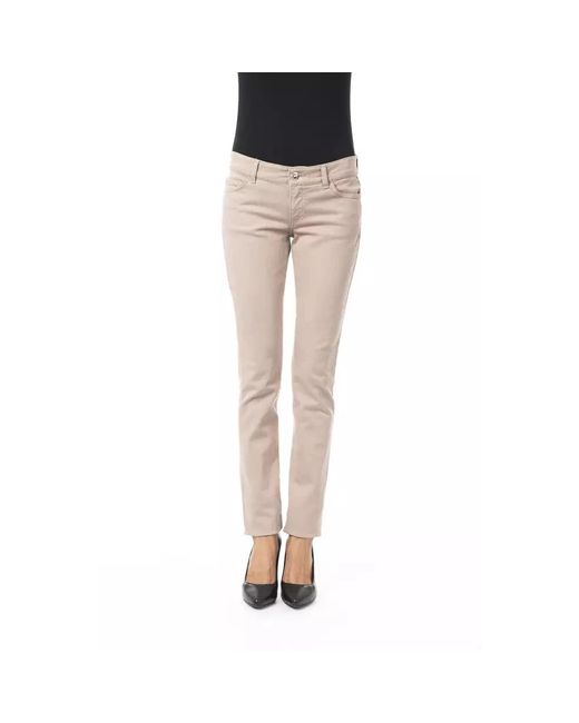 Byblos Natural Slim-Fit Trousers