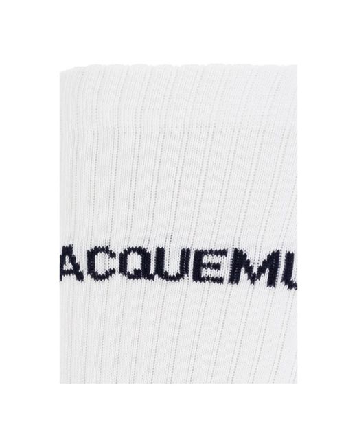 Jacquemus Logo Sokken in het White