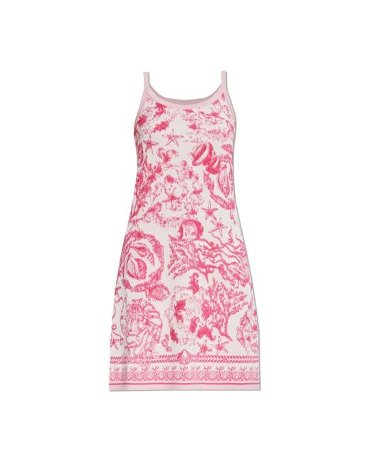 Versace Short Dresses in het Pink
