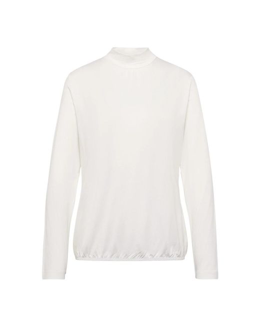 Rabe White Long Sleeve T-Shirts