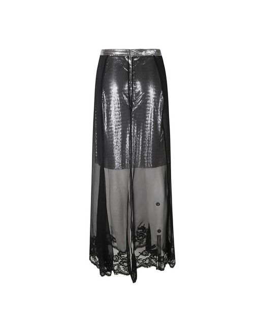 Rabanne Black Maxi Skirts