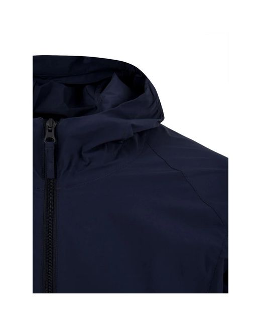 Aspesi Jassen ,Blauw ,Nylon Light Jacket Model I304 G006 in het Blue voor heren