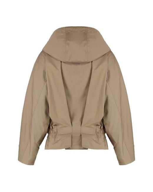 Fendi Jassen ,Katoen Cotton Blouson in het Green
