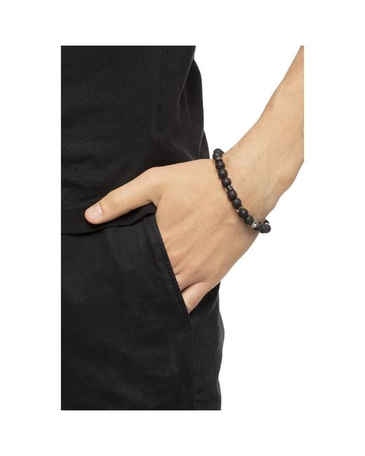 Bracelets di Ferragamo in Black da Uomo