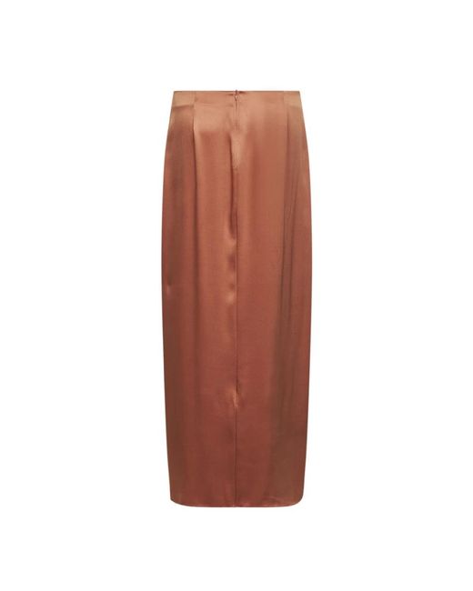 Giorgio Armani Brown Midi Skirts