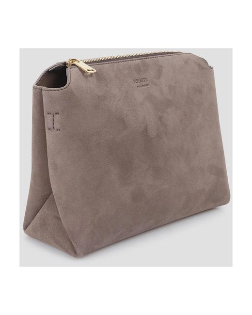 Khaite Brown Clutches
