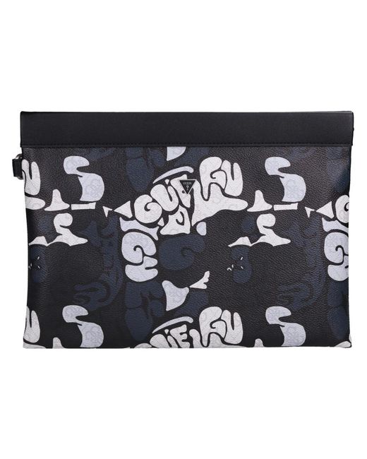 Guess Clutches in het Blue voor heren