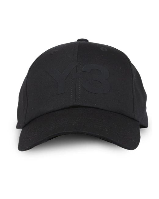 Y-3 Black Caps for men