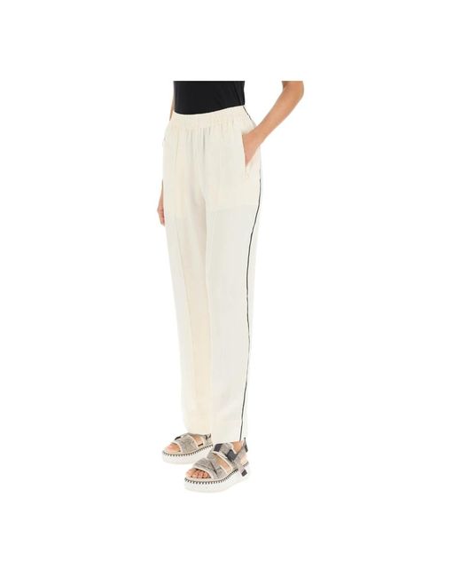 Trousers > sweatpants See By Chloé en coloris White