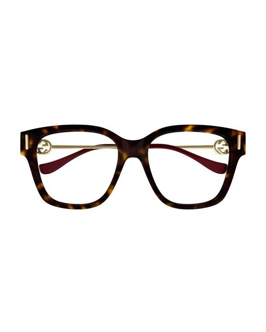 Accessories > glasses Gucci en coloris Brown