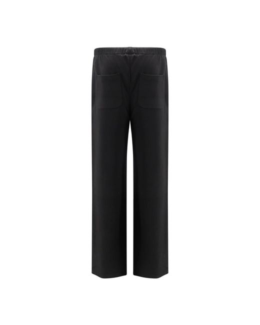 Ih Nom Uh Nit Black Wide Trousers for men