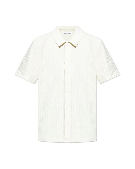 Shirts > short sleeve shirts Samsøe & Samsøe pour homme en coloris White