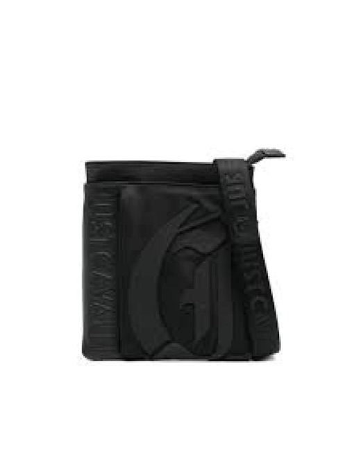 Just Cavalli Black Messenger Bags for men