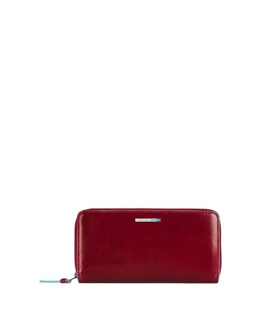 Piquadro Red Wallets & Cardholders