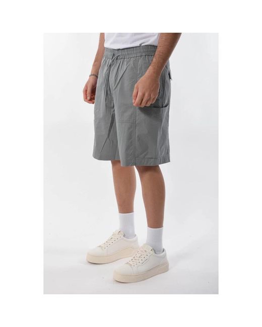 Armani Exchange Gray Casual Shorts for men