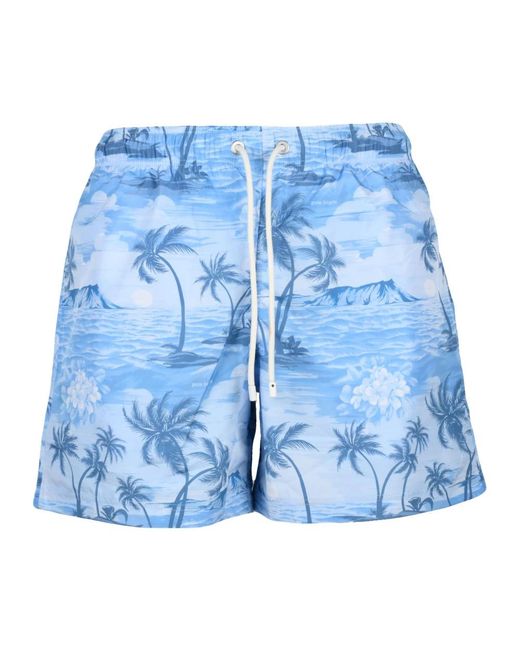 Palm Angels Boxer Mare in het Blue voor heren