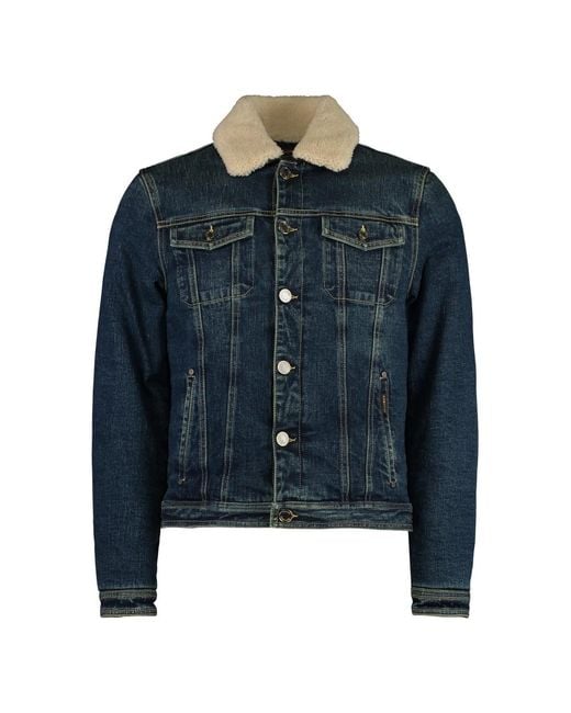 Moorer Blue Denim Jackets for men