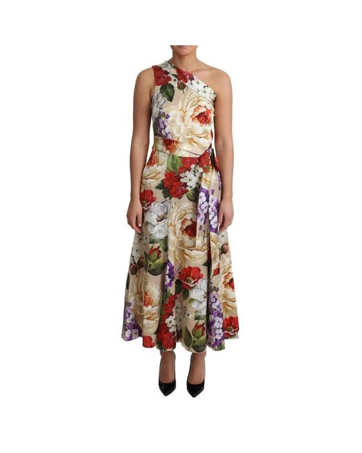 Dolce & Gabbana Brown Maxi Dresses
