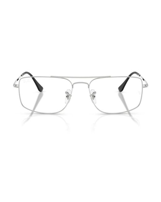 Ray-Ban White Glasses