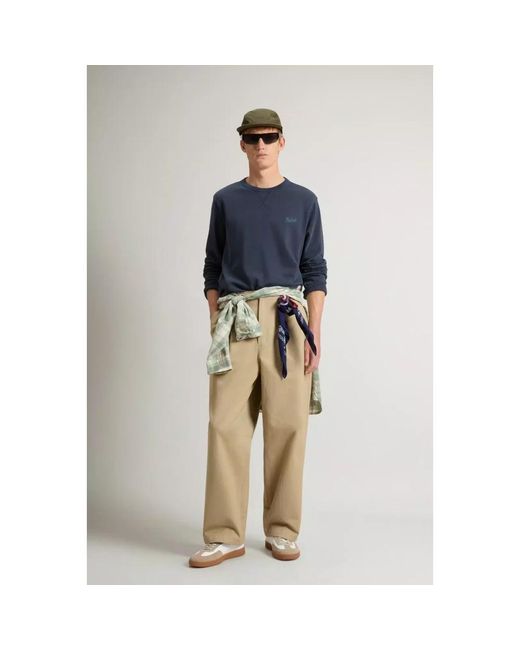 Sweatshirts Woolrich de hombre de color Blue