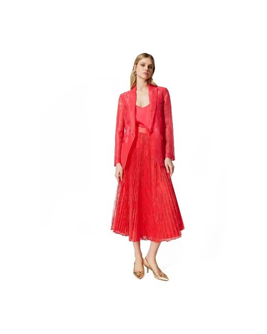 Midi Skirts di Twinset in Red
