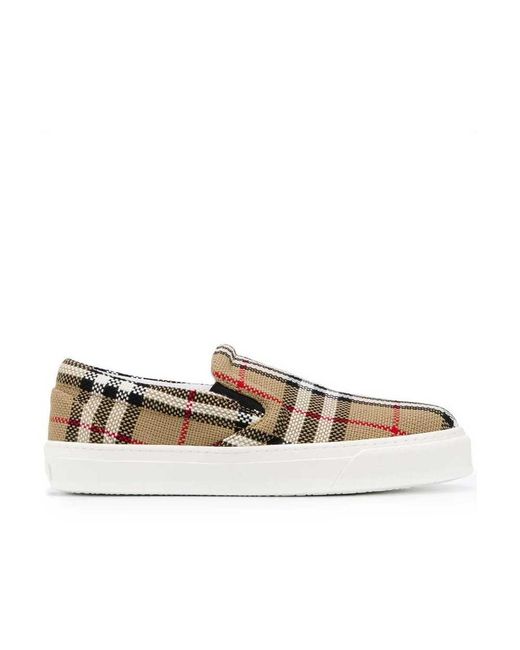 Burberry Sneakers - - Dames in het Naturel - Lyst
