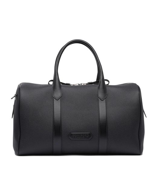 Tom Ford Zwarte Reistas Stijlvol Essentieel in het Black voor heren