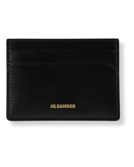 Wallets & Cardholders di Jil Sander in Black