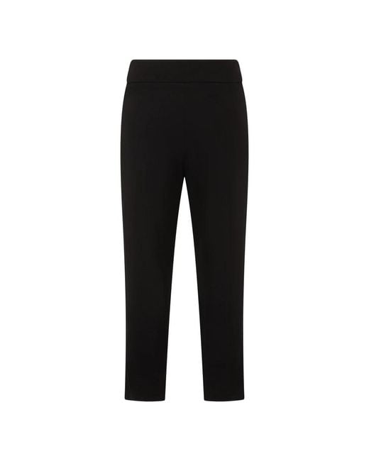 Moschino Black Cropped Trousers