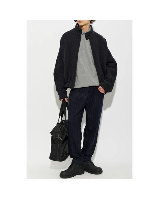 DARKPARK Wool Bomber Jacket in het Blue voor heren