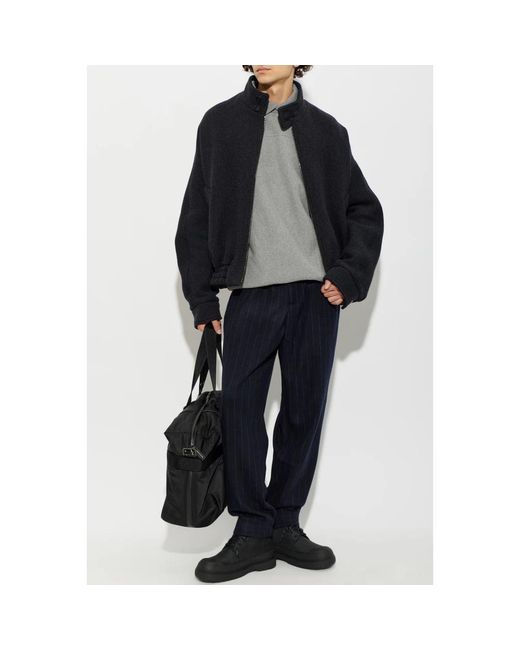 DARKPARK Wool Bomber Jacket in het Blue voor heren