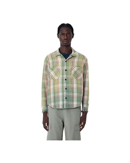 GALLERY DEPT. Green Casual Shirts for men