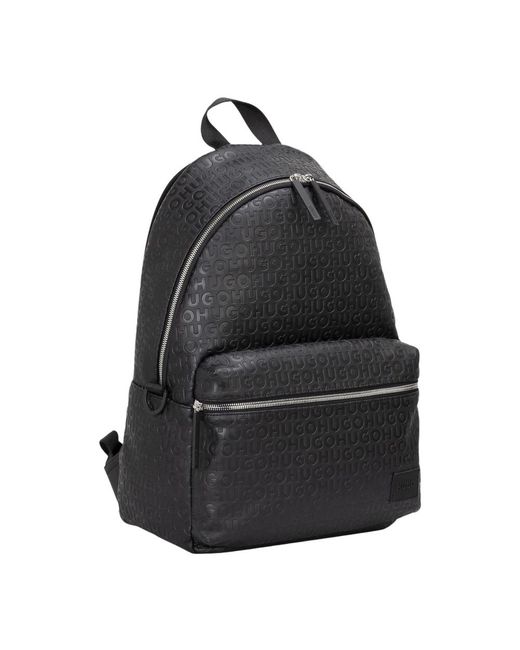 HUGO Rote Linie Herren Rucksack Schwarz in Black für Herren