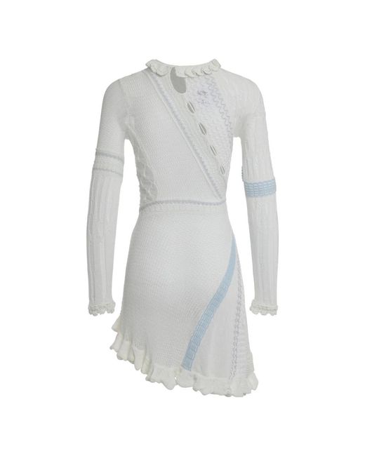 Roberta Einer Gray Ali Mini Kleid