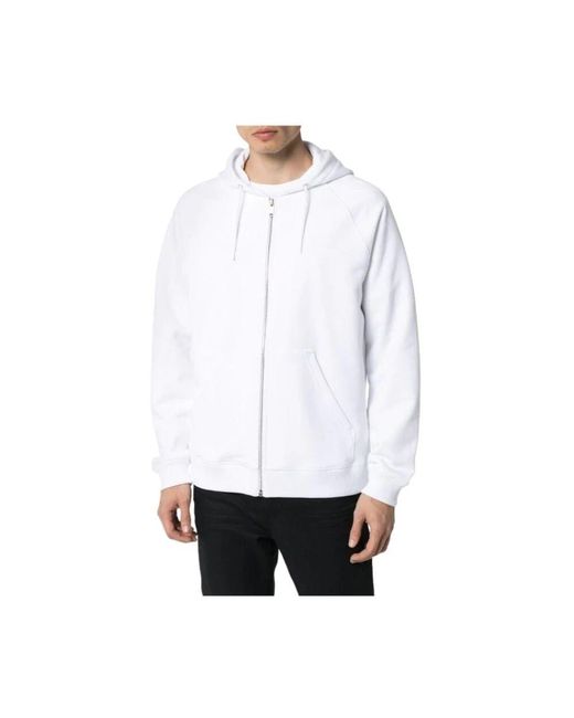 Givenchy Rainbow logo hoodie in White für Herren