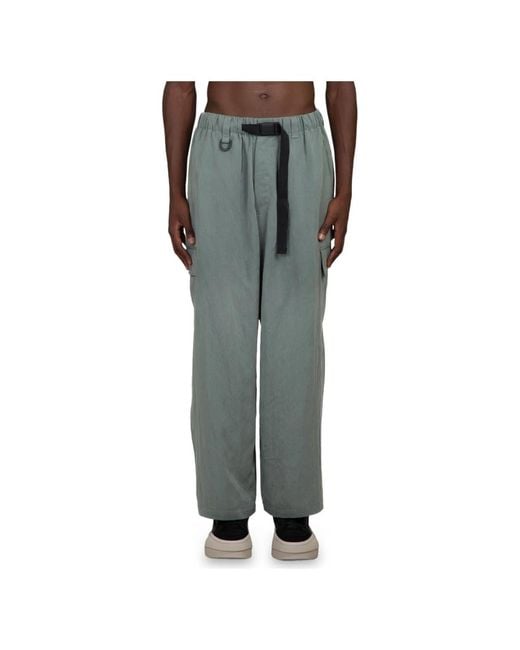 Pantaloni larghi - stilosi e comodi di Y-3 in Gray da Uomo