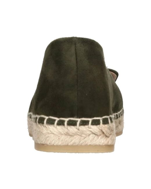 Sergio Rossi Green Espadrilles
