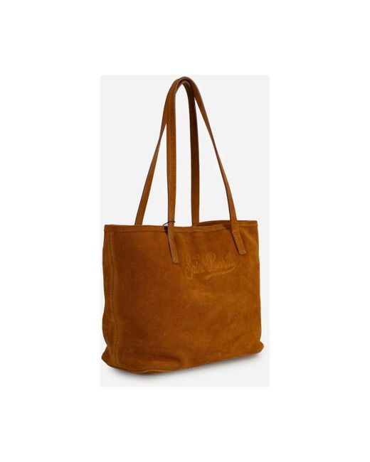 Mc2 Saint Barth Brown Tote Bags