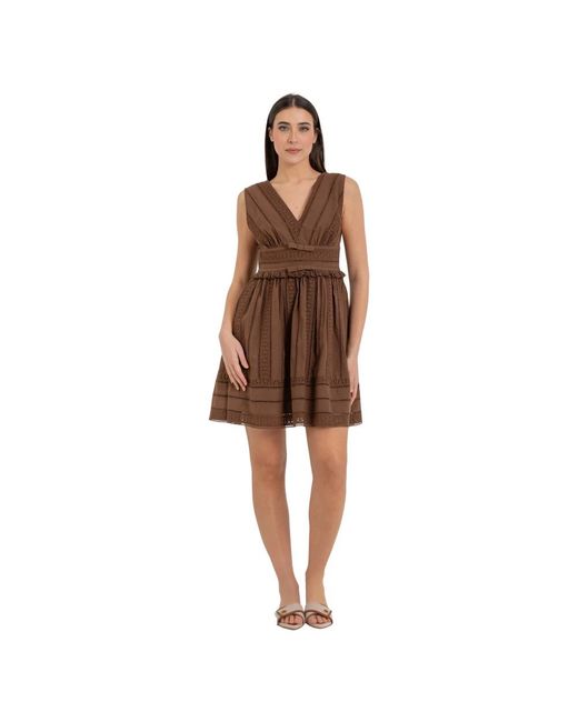 Kocca Brown Short Dresses